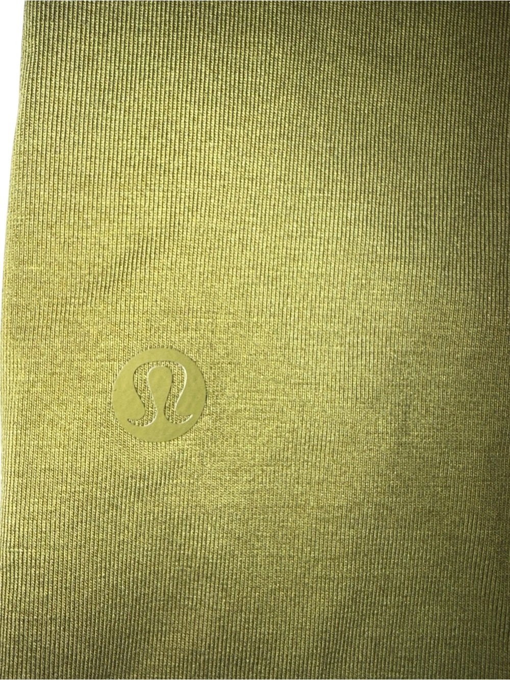 Lululemon Men’s Fundamental T-Shirt Olive Green Short Sleeve Crewneck Size L - Picture 4 of 4